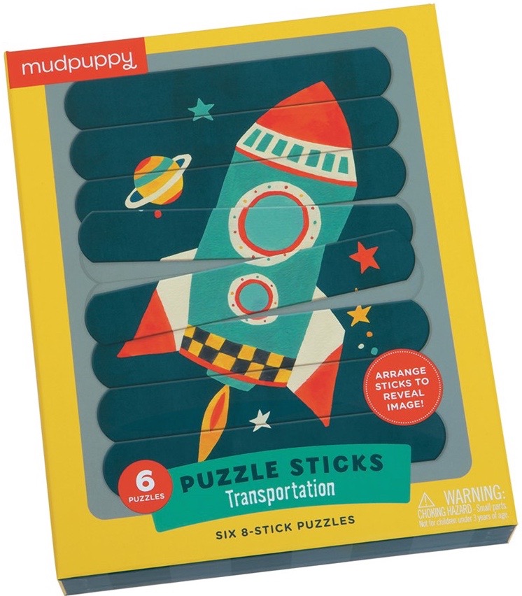 Transportation Puzzle Sticks, , large image number 1