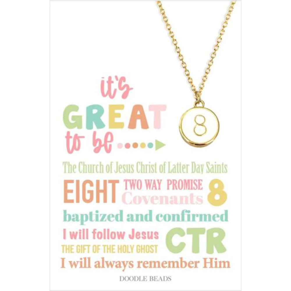 It's Great to Be 8 Necklace, , large image number 3