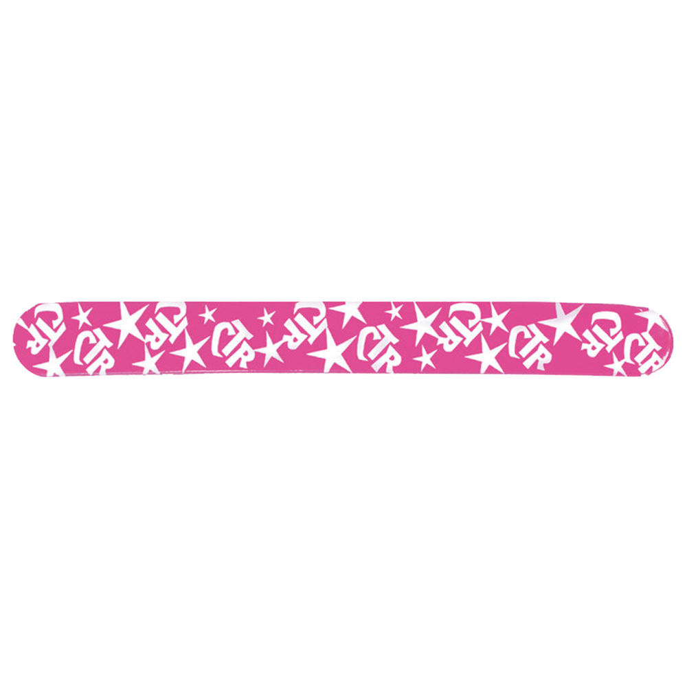 Pink Stars CTR Slap Bracelet, , large image number 0
