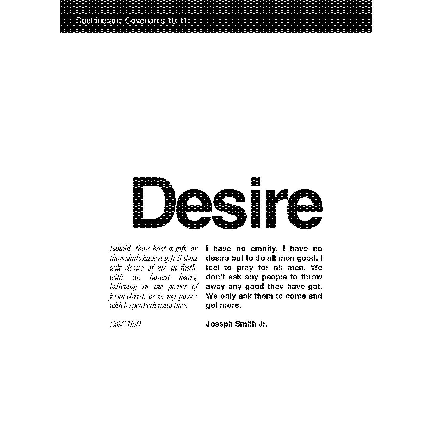 Don't Miss This Doctrine and Covenants 2025 Poster Set with Stand, , large image number 3