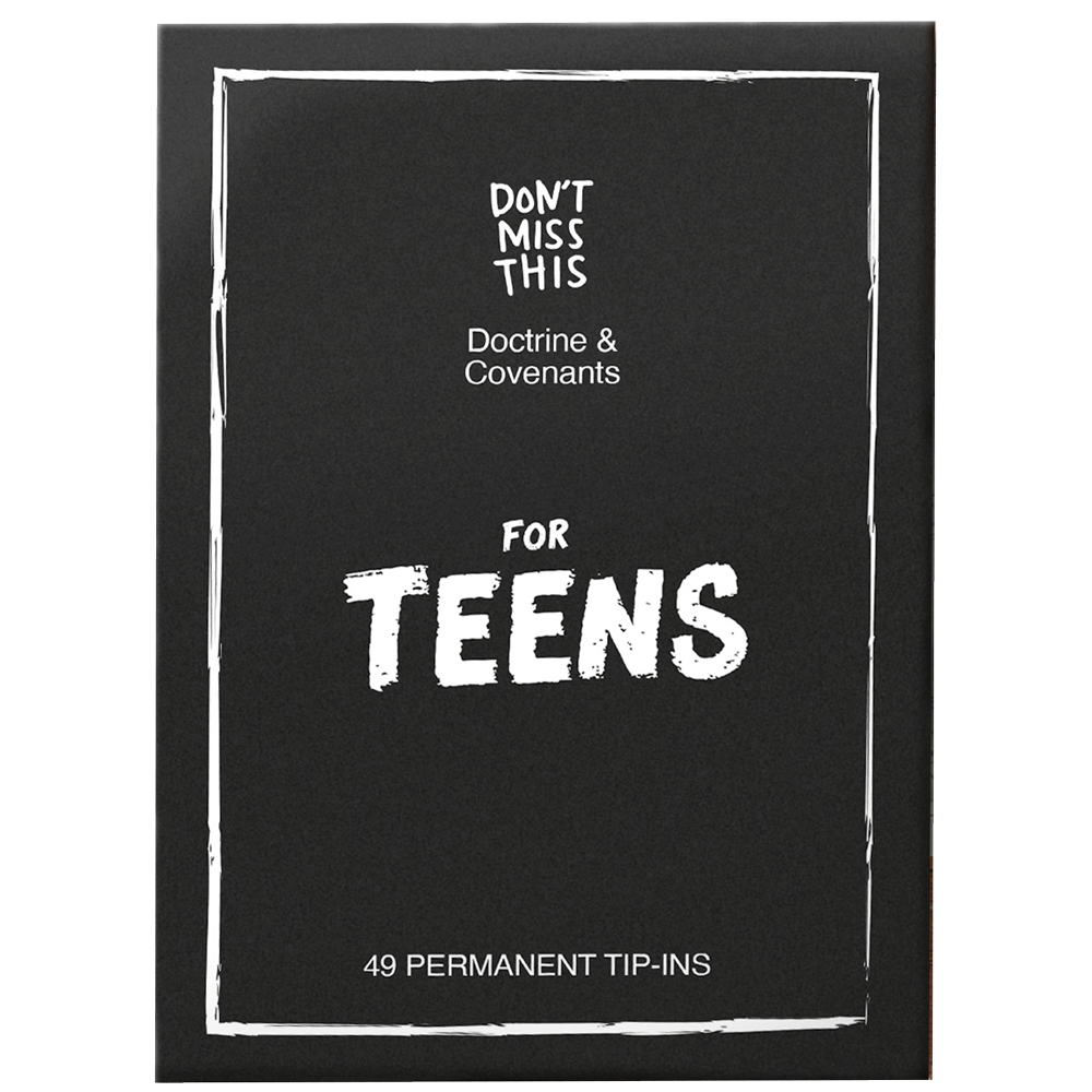 Don't Miss This Doctrine and Covenants Tip-In Set for Teens