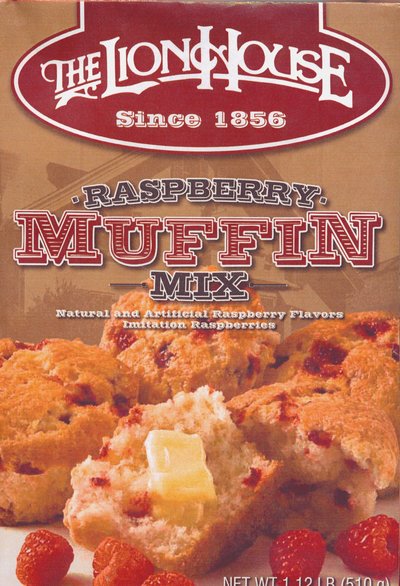 Lion House Raspberry Muffin Mix, , large image number 1