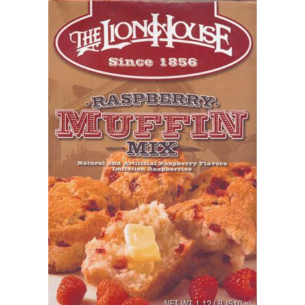 Lion House Raspberry Muffin Mix, , large image number 0