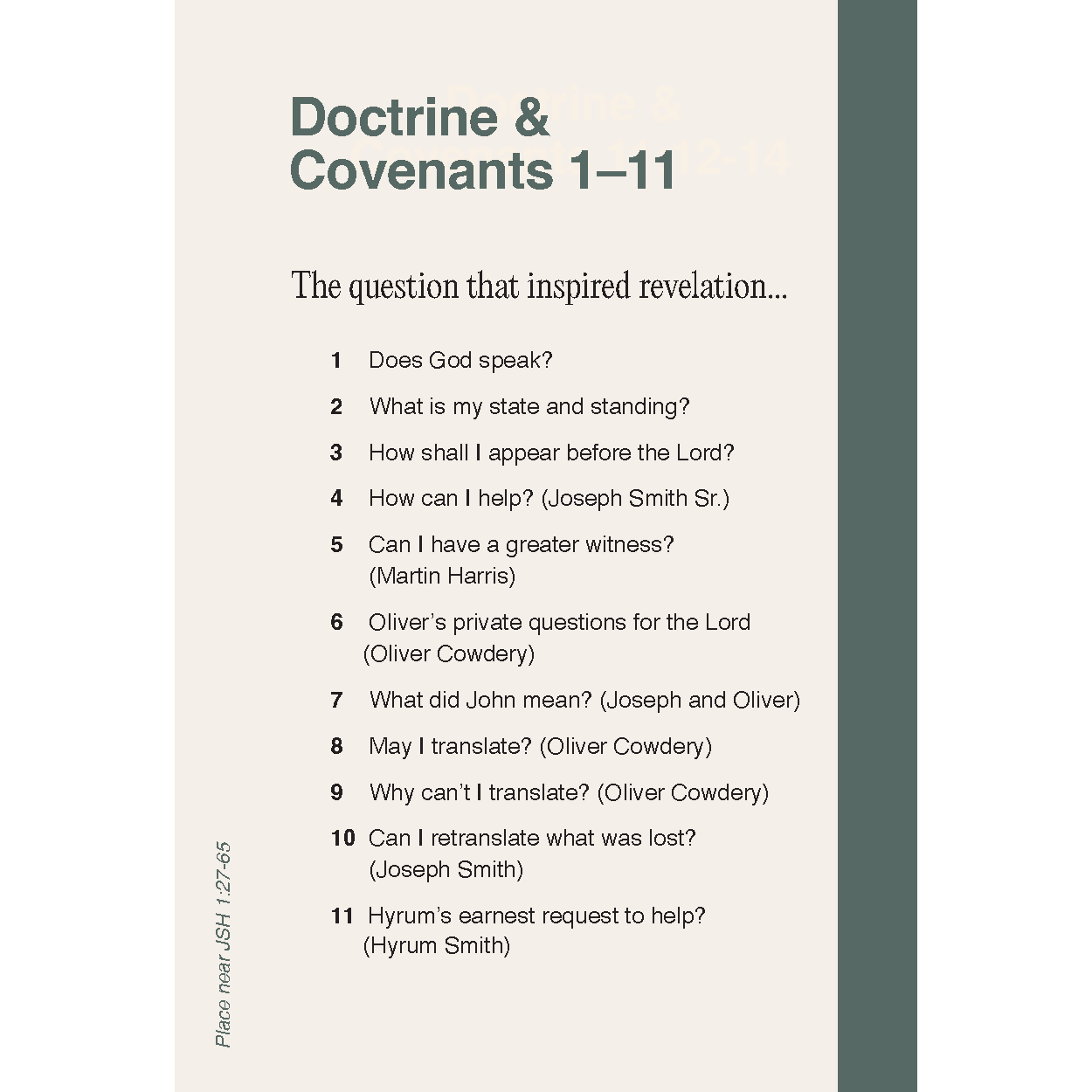 Don't Miss This Doctrine and Covenants Tip-In Set, , large image number 3