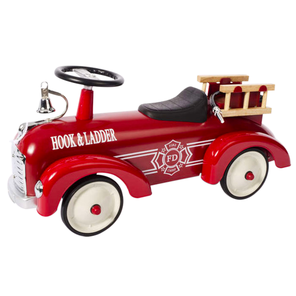 Metal Speedster Fire Truck, , large image number 0