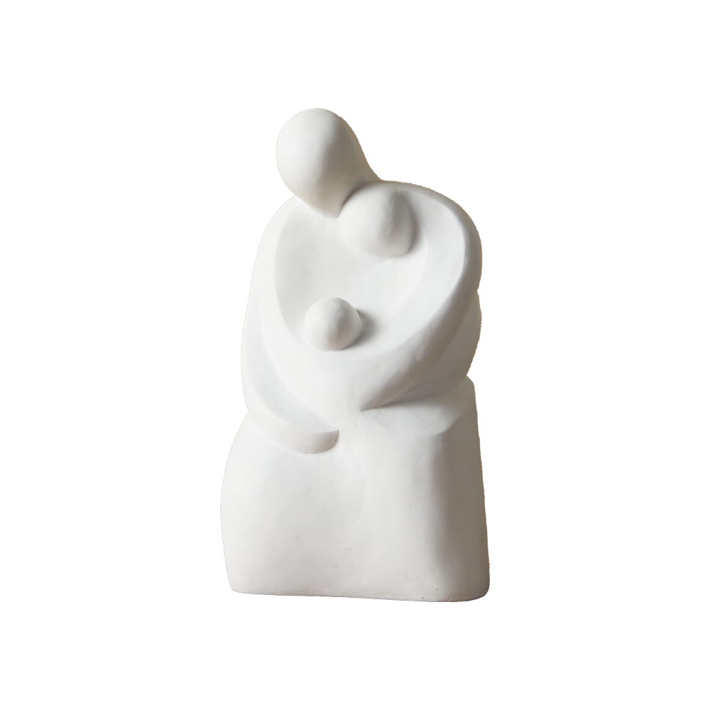 The Family Statue (Marble Resin), , large image number 0