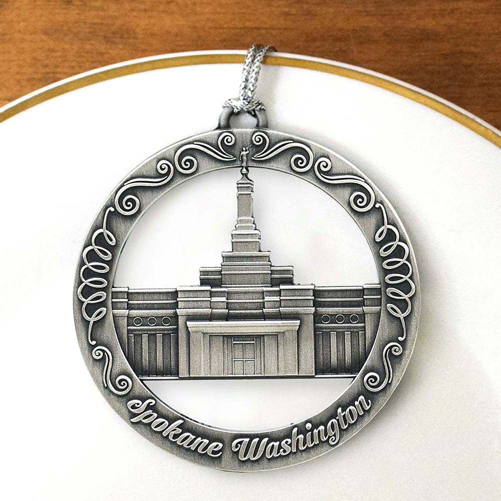 Spokane Washington Temple Ornament, , large image number 2