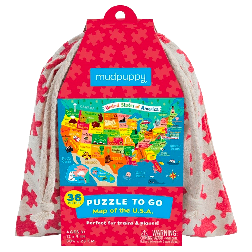 Map of the USA Puzzle to Go, , large image number 0