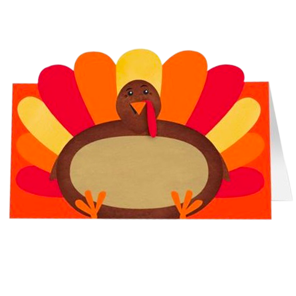 Turkey Time Place Cards, , large image number 0