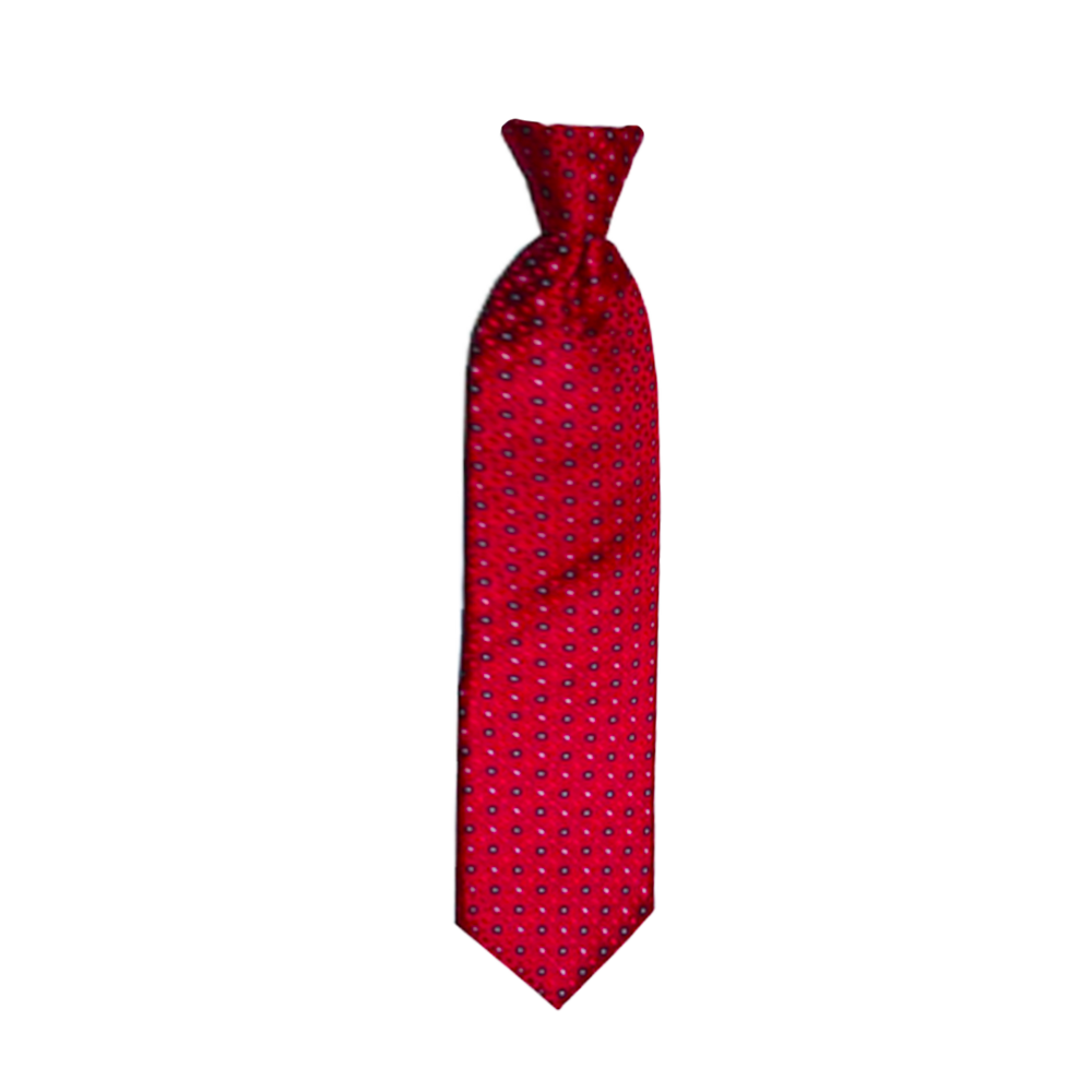 Boys' Red Zipper Necktie, , large image number 0