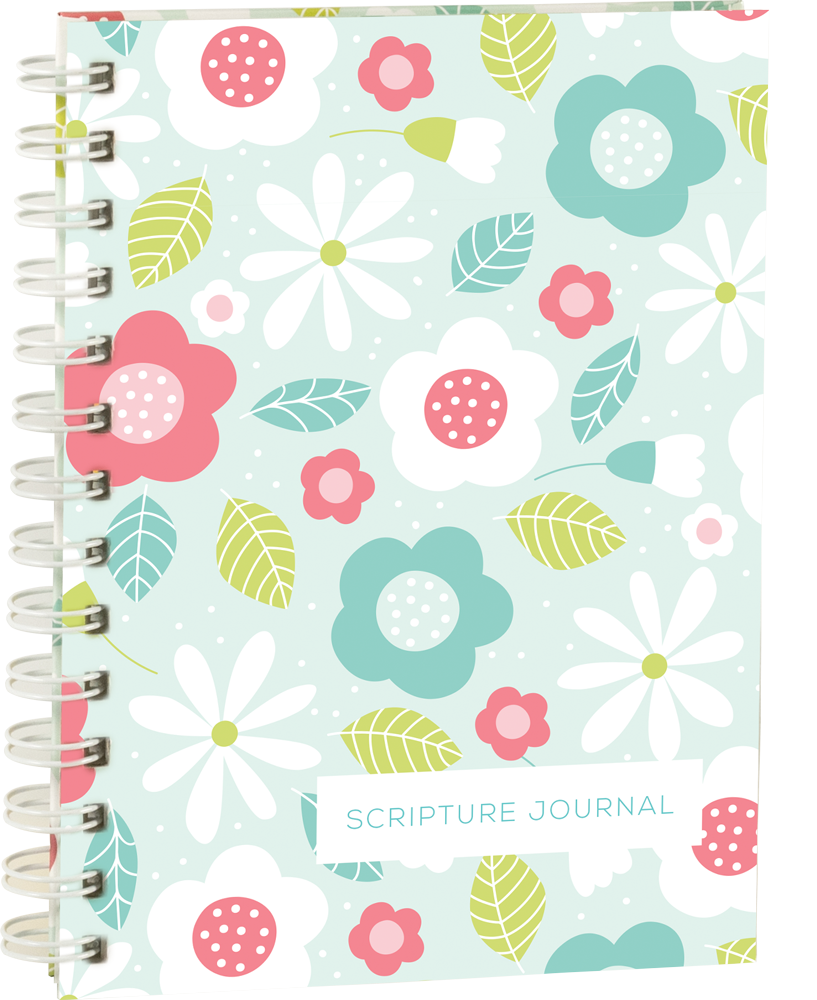 My Scripture Floral Hardcover Journal, , large image number 0