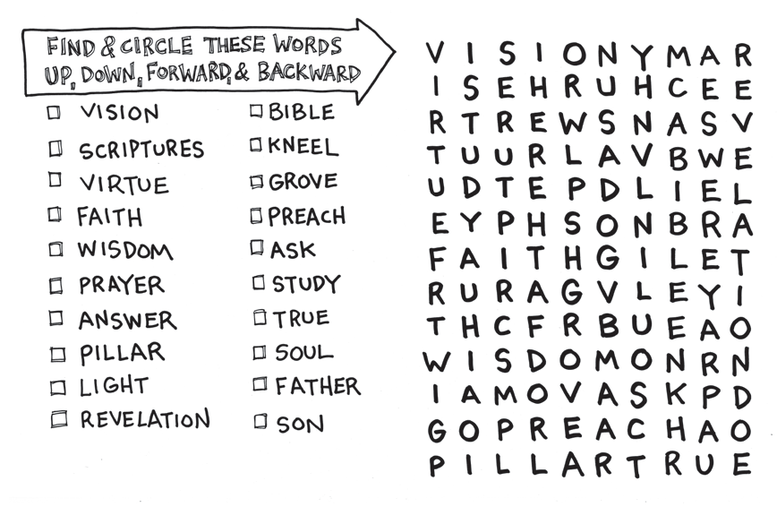 The First Vision Activity Book, , large image number 1