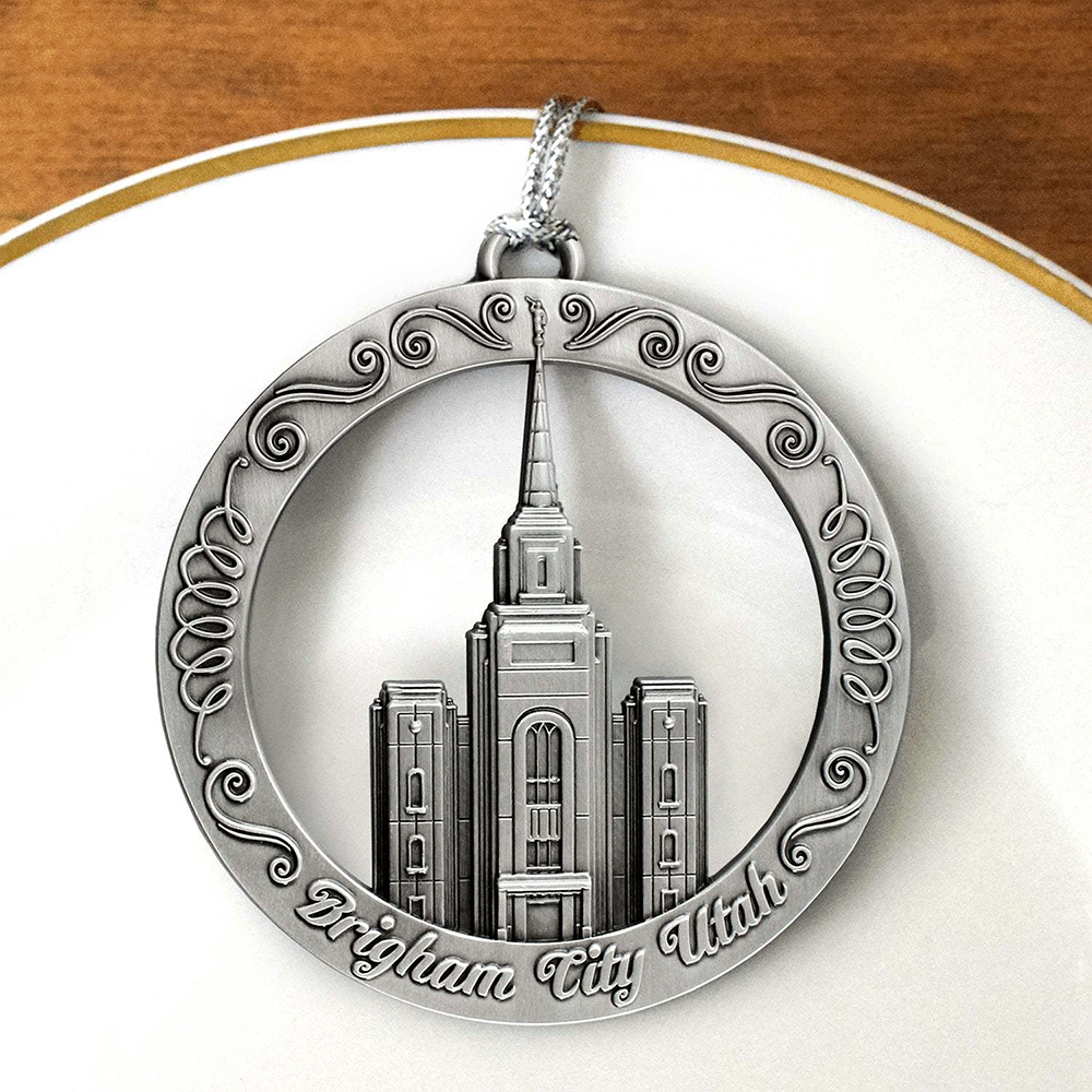 Brigham City Temple Ornament, , large image number 2