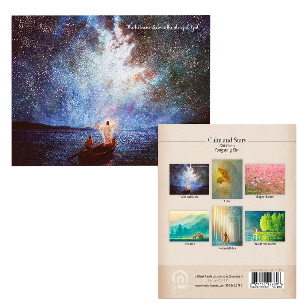 Calm and Stars Card Set