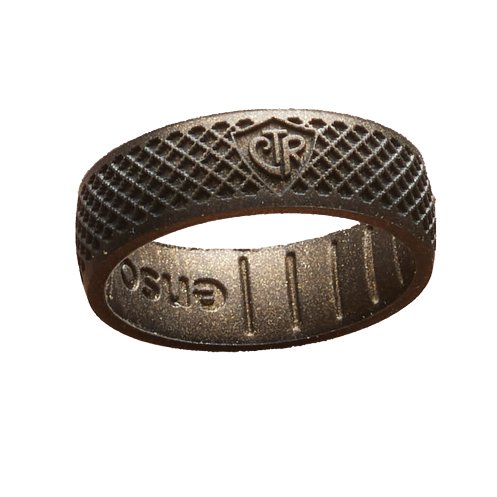 Silicone Meteorite Grid CTR Ring, , large image number 0