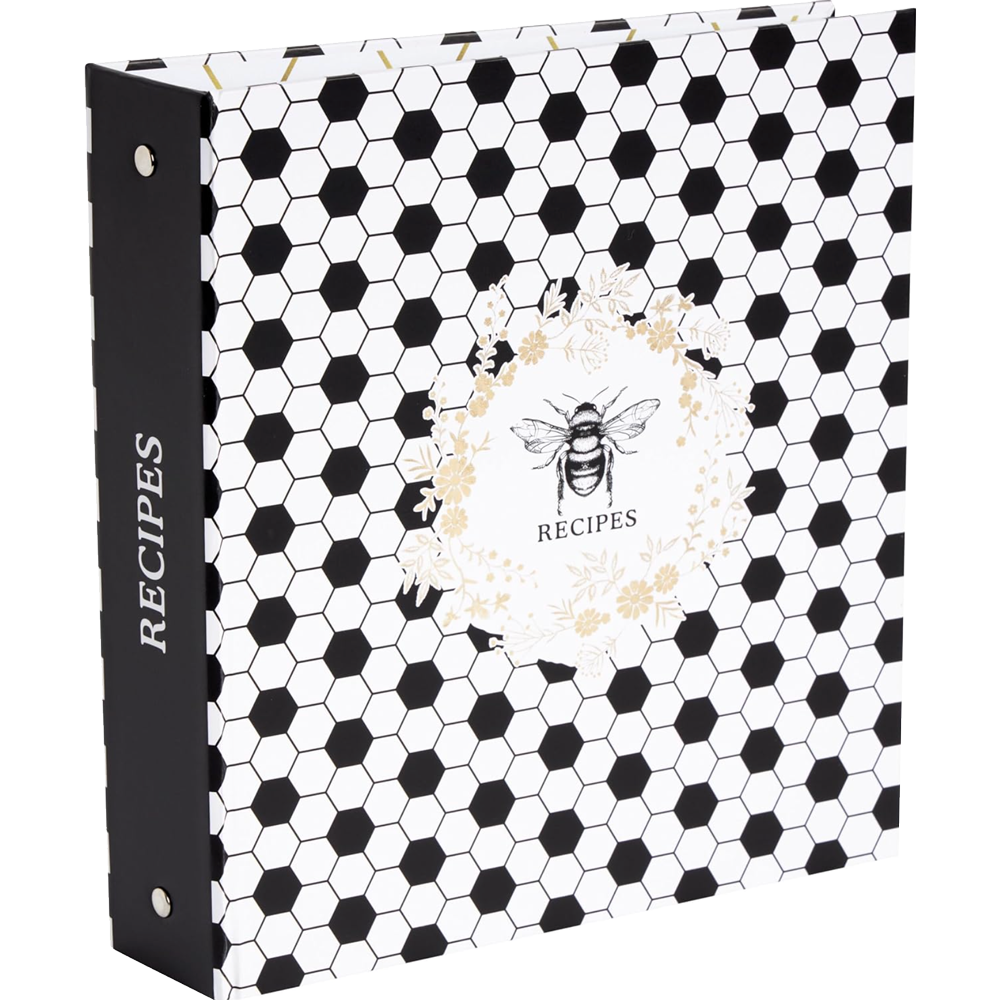 Honeycomb Hive Pocket Page Recipe Book