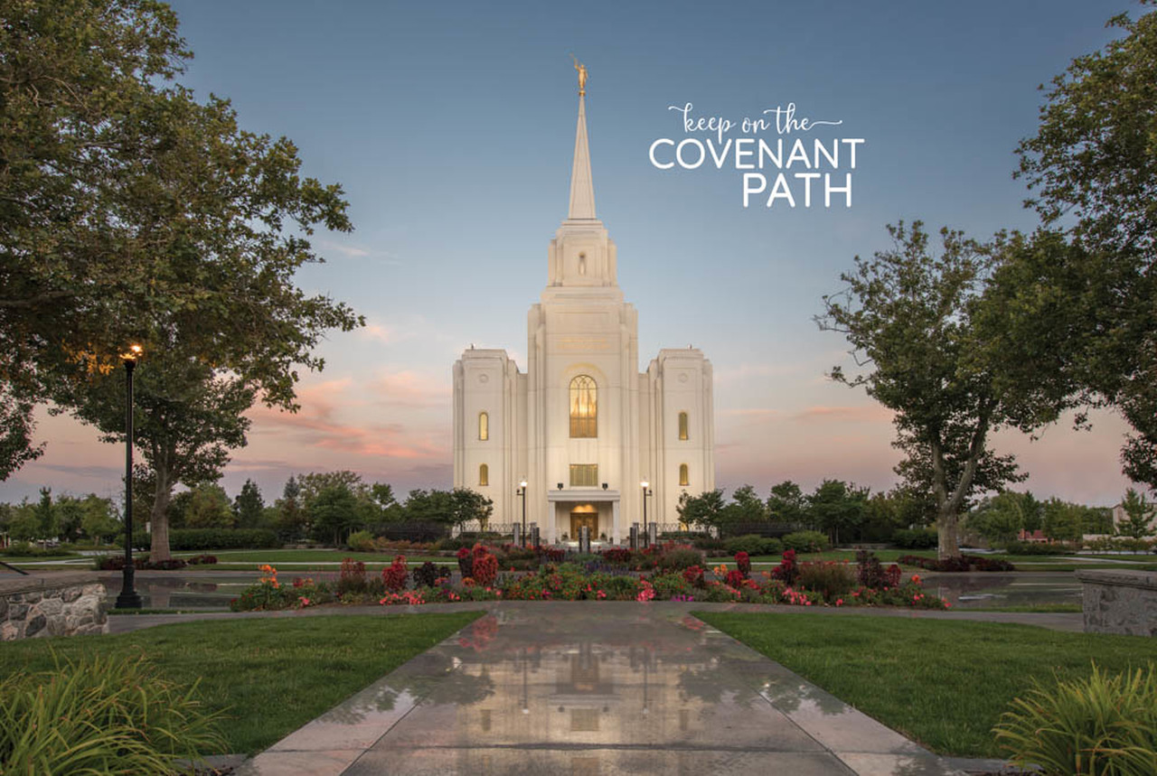 Brigham City Temple Repositionable Poster, , large image number 0