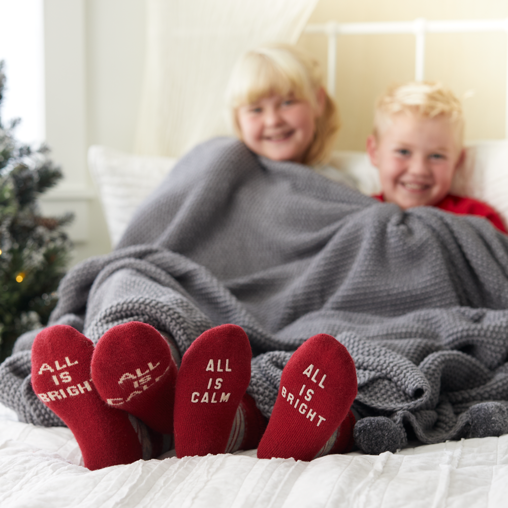 All is Calm, All is Bright Christmas Socks, , large image number 3
