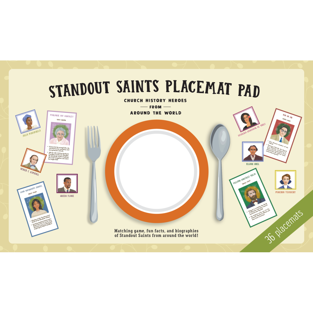 Standout Saints Placemat Pad, , large image number 0