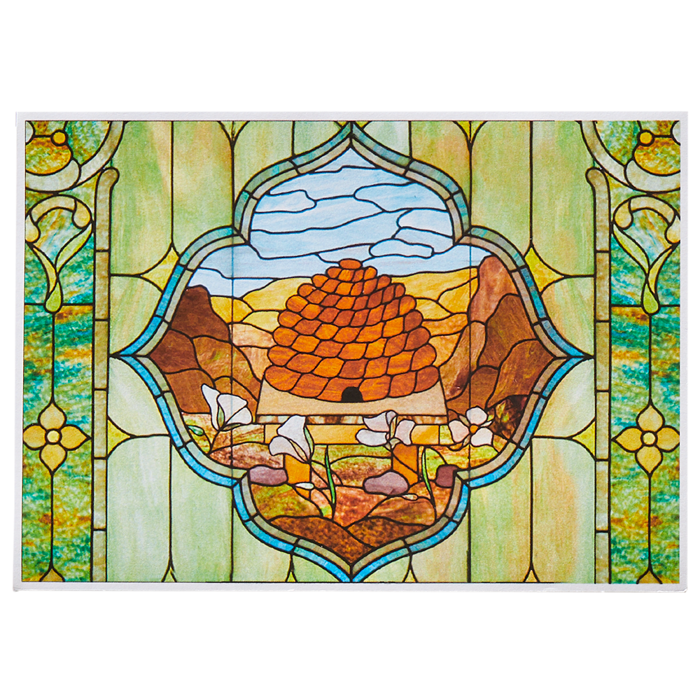 Beehive Stained Glass Note Cards, , large image number 0