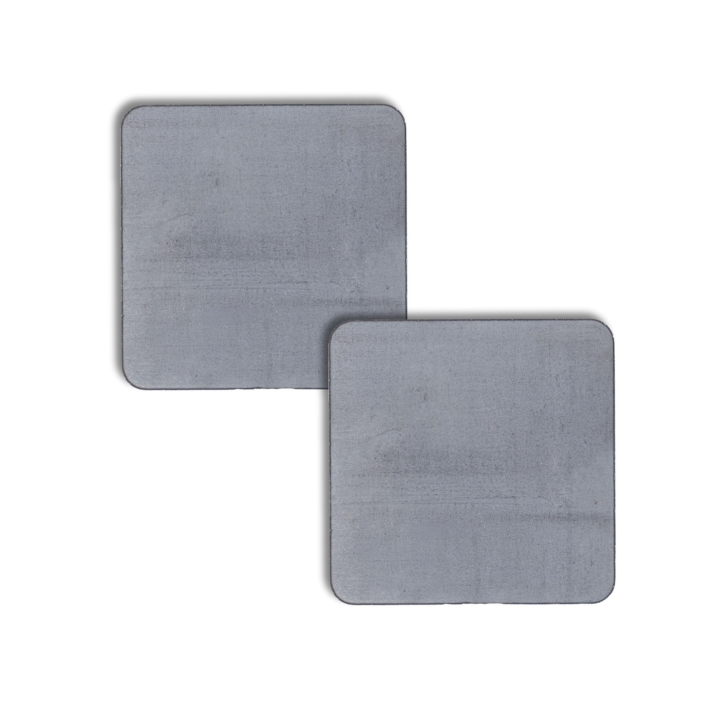 4 Pcs Steel Plate With Holes,6"" X 6""A36 Steel Plate Hot Rolled Laser 1056830