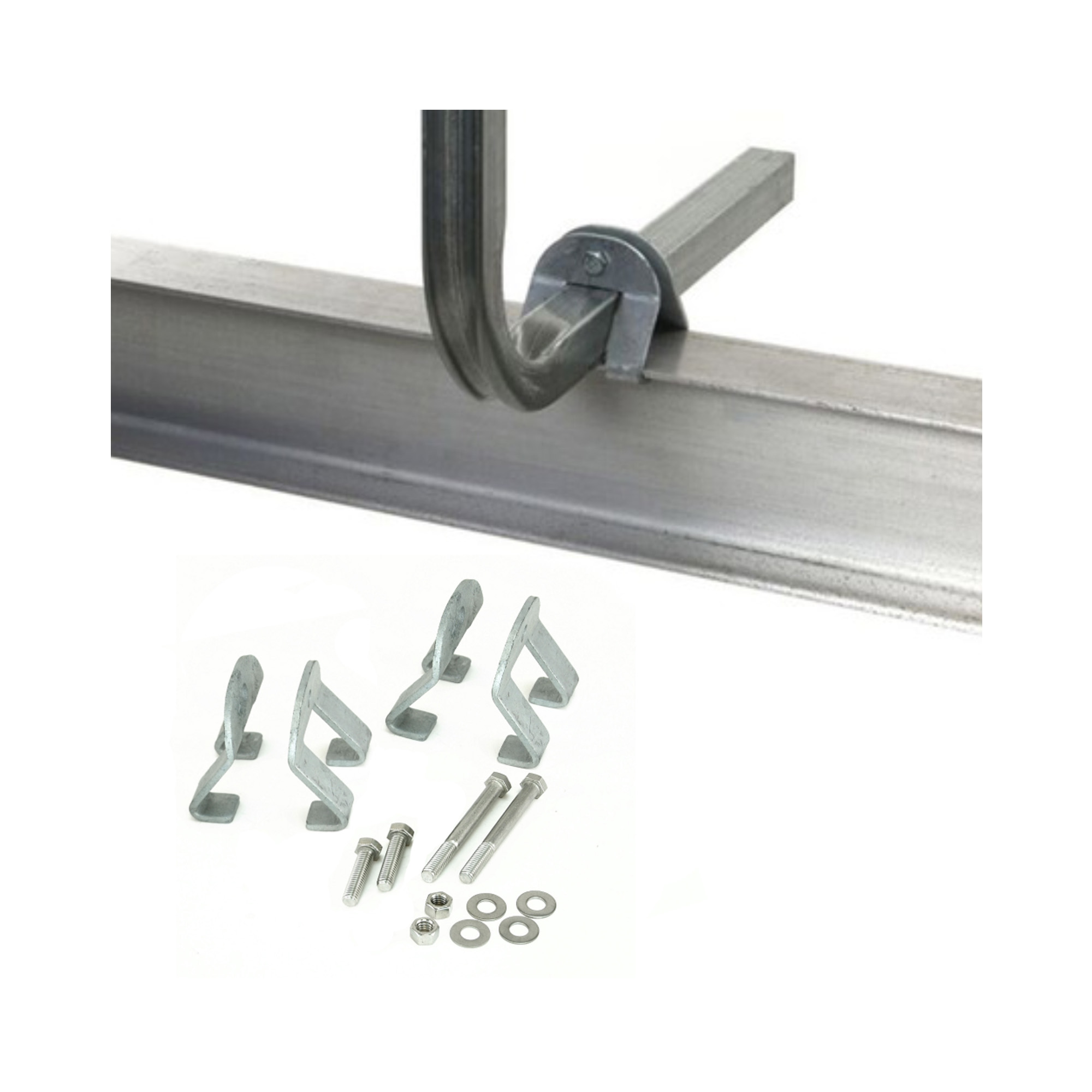Tie Down 86569 Galvanized I-BEAM MOUNTING KIT - GUIDE POSTS Tie Down 86569 Galvanized I-BEAM MOUNTING KIT - GUIDE POSTS