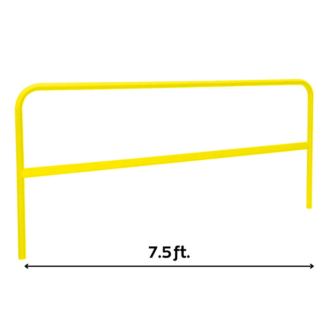 Tie Down 70759 7.5 ft. Yellow Guardrial | Tie Down