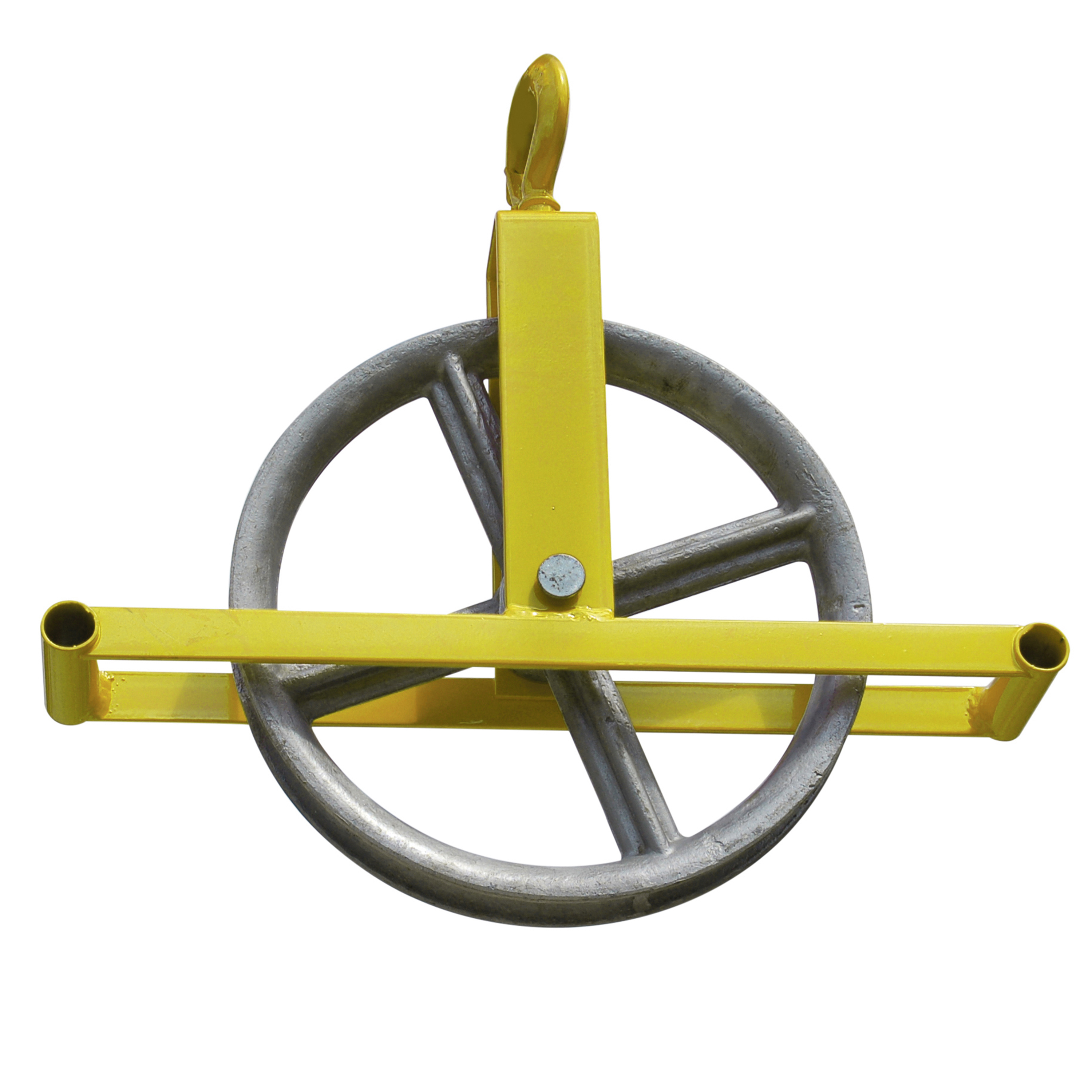 RoofZone 13801 12 in. Aluminum Hoisting Wheel With Hook, 1-pack | Tie Down