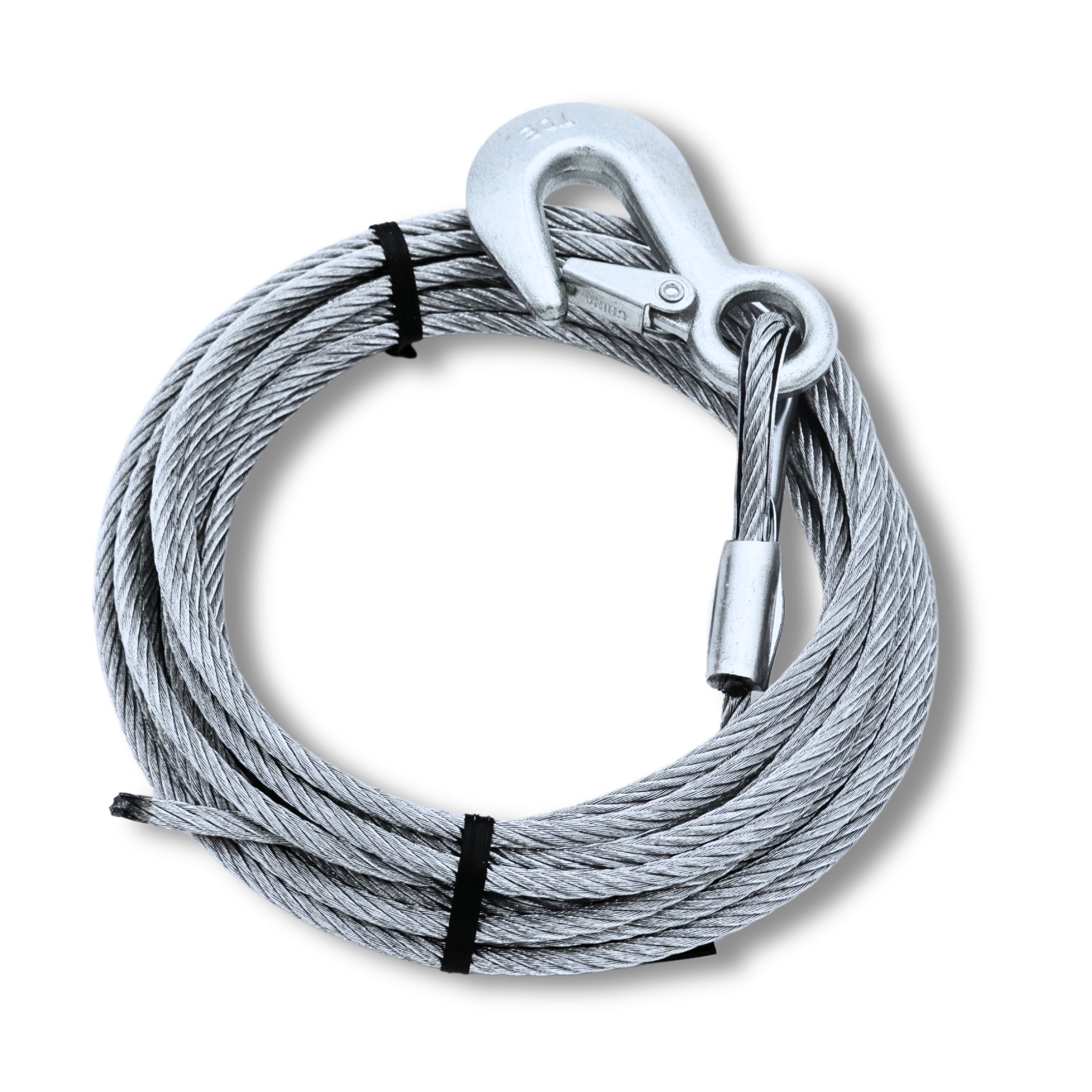 Tie Down 59395 7/32 in. x 25 ft. Galvanized Steel Cable Winch