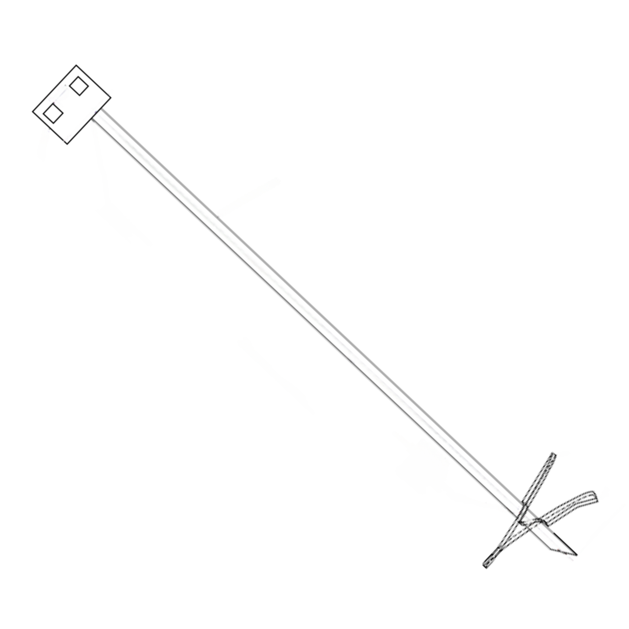 Tie Down 59099 IRON ROOT DOUBLE HEAD MANUFACTURED HOME EARTH