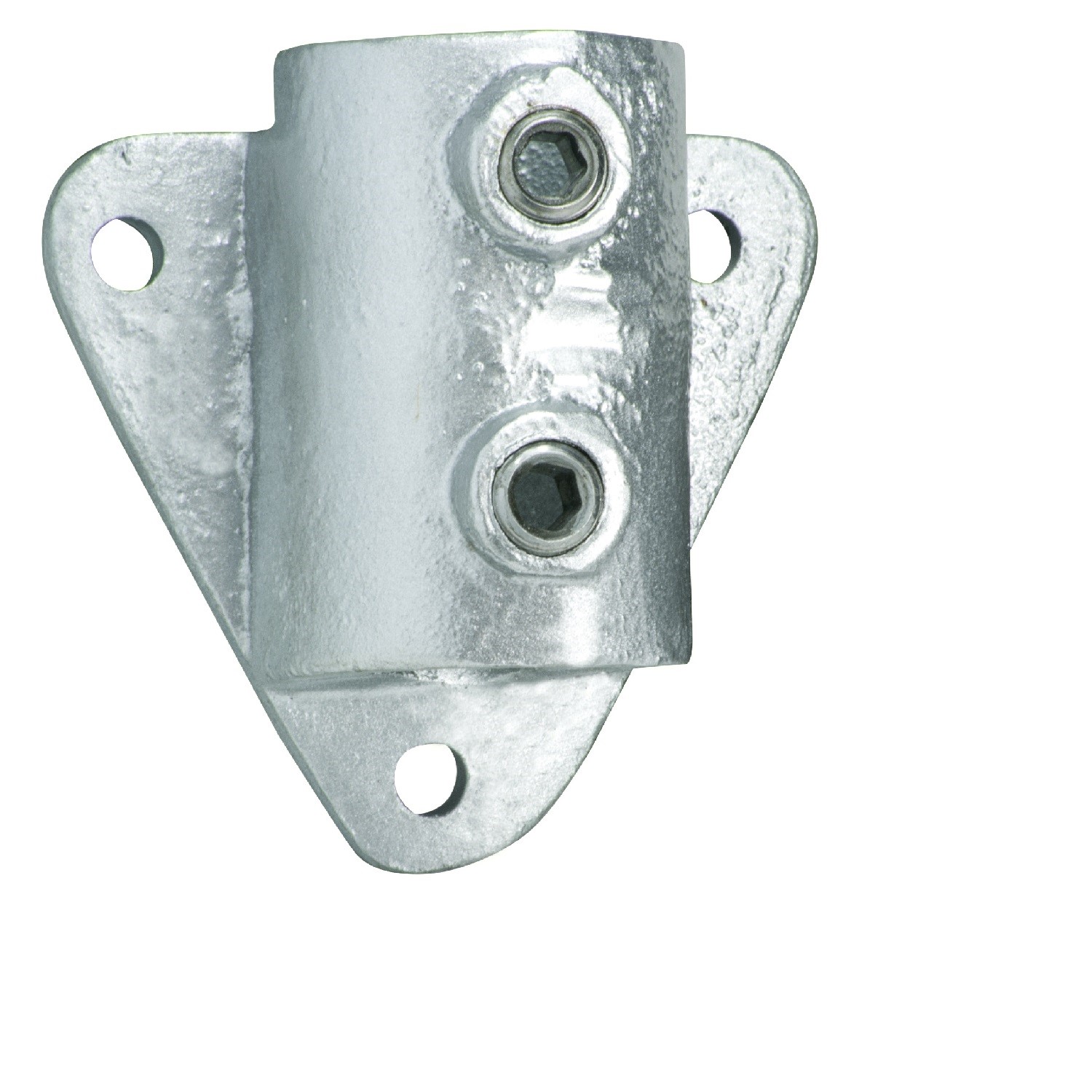 Tie Down 13710 Cast Iron or Aluminum Zip Rail Pipe Fittings Wall Flange |  Tie Down