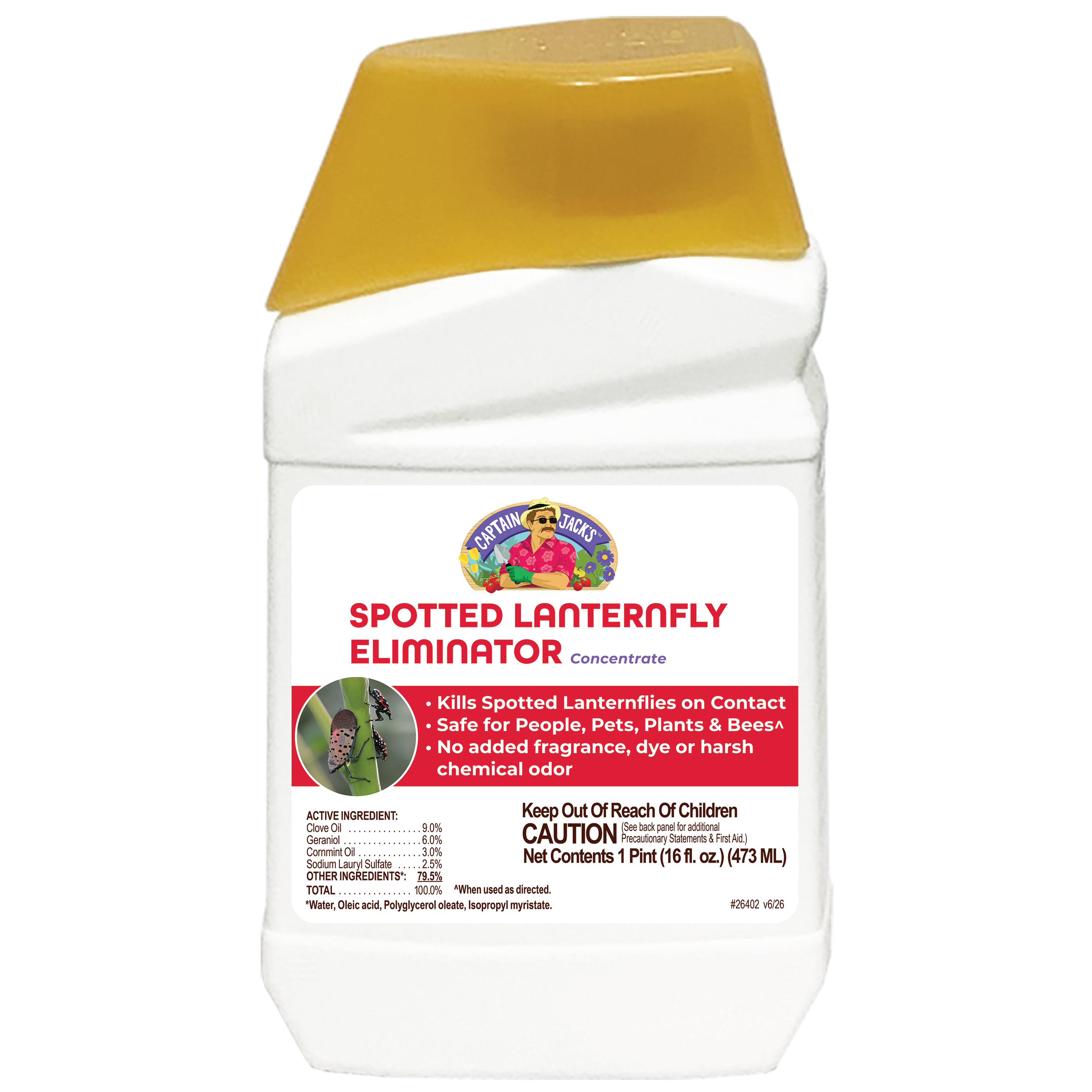 Captain Jack’s Spotted Lanternfly Eliminator Concentrate