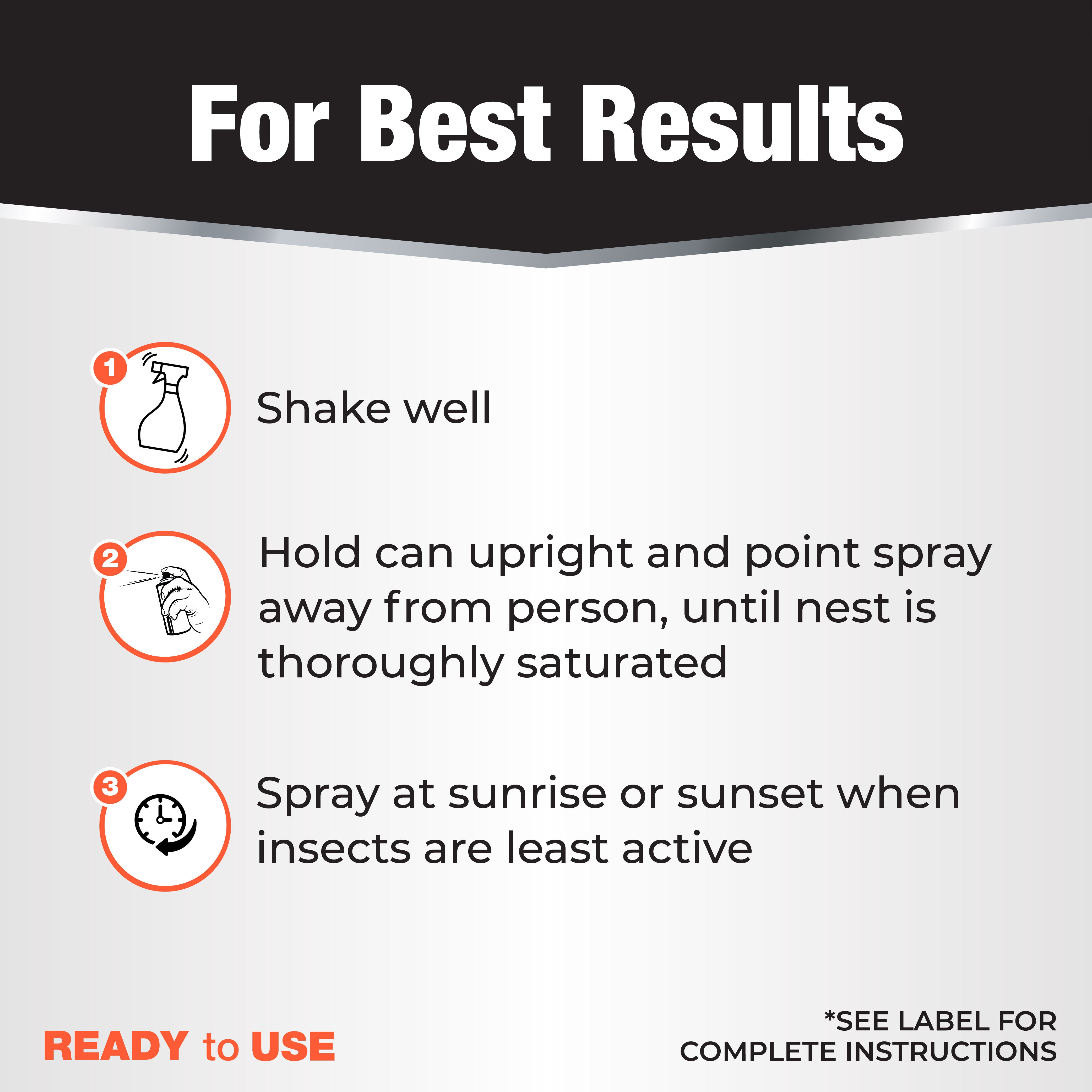 Revenge Wasp & Hornet Foam Aerosol