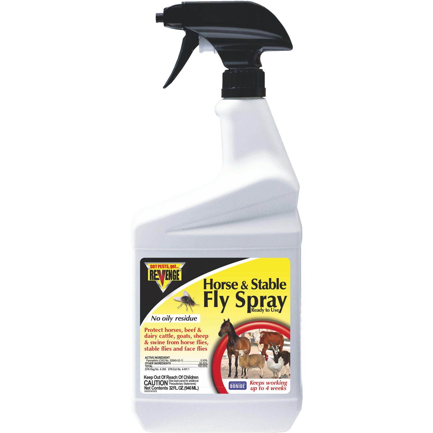 Revenge Horse & Stable Fly Spray RTU