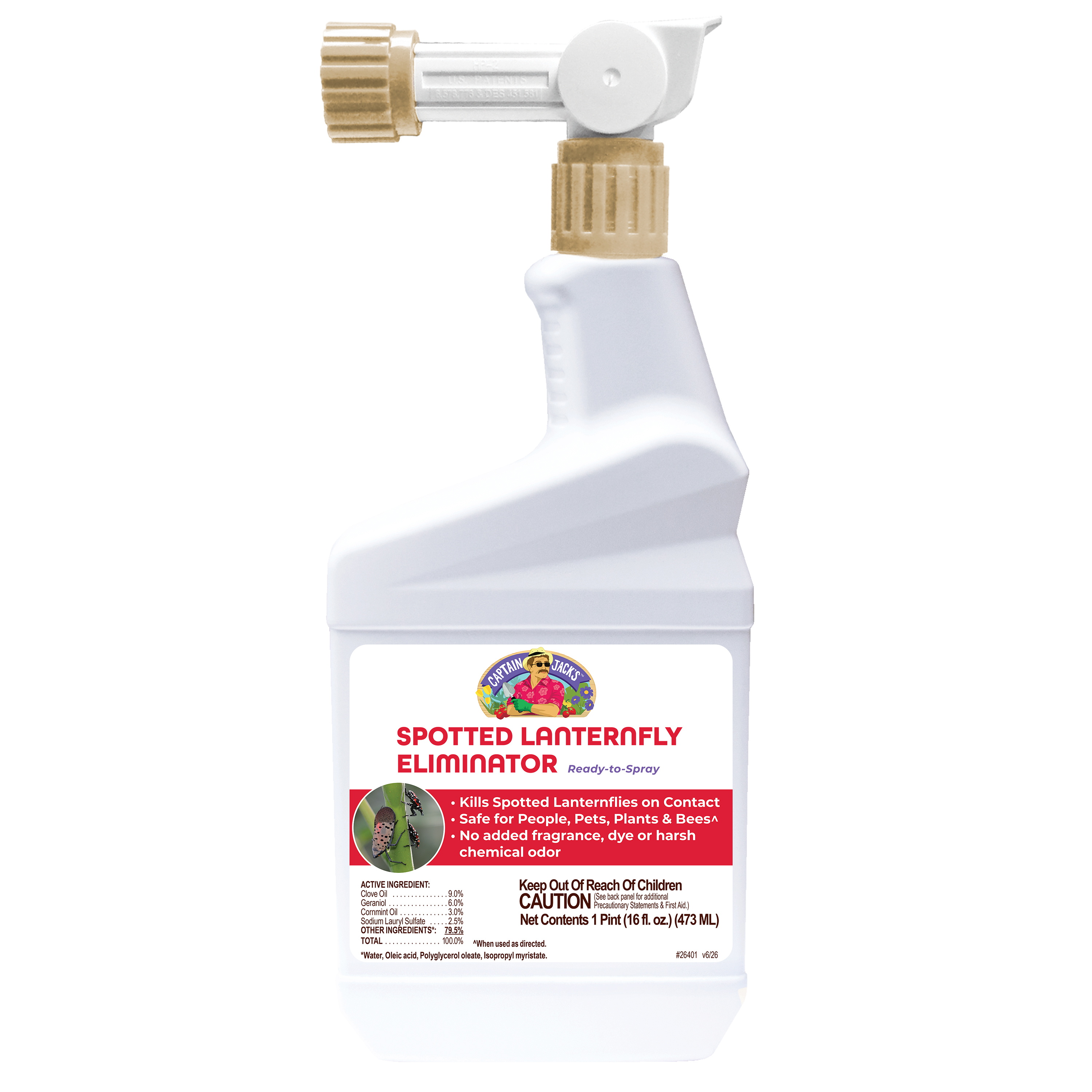 Captain Jack’s Spotted Lanternfly Eliminator Ready-to-Spray