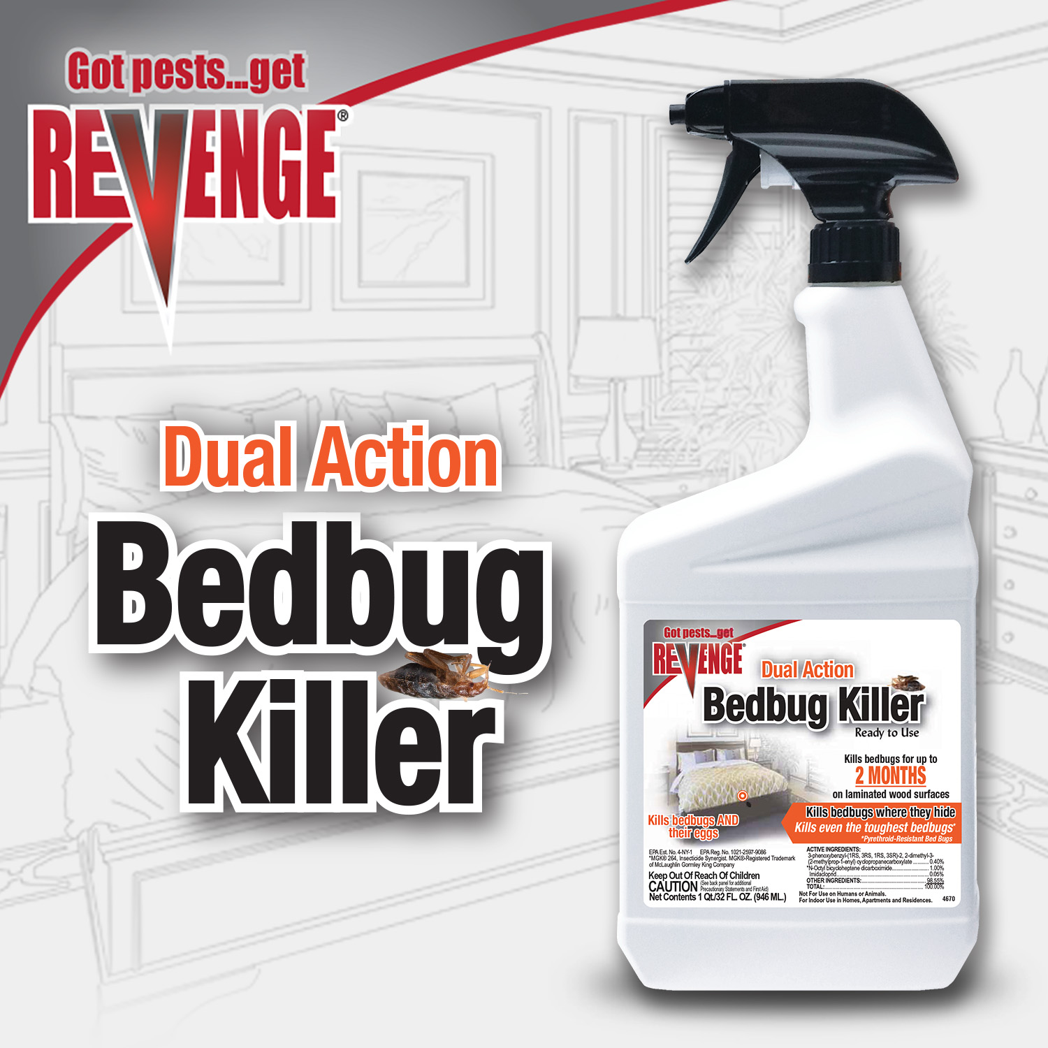 REVENGE Flea Fogger Aerosol