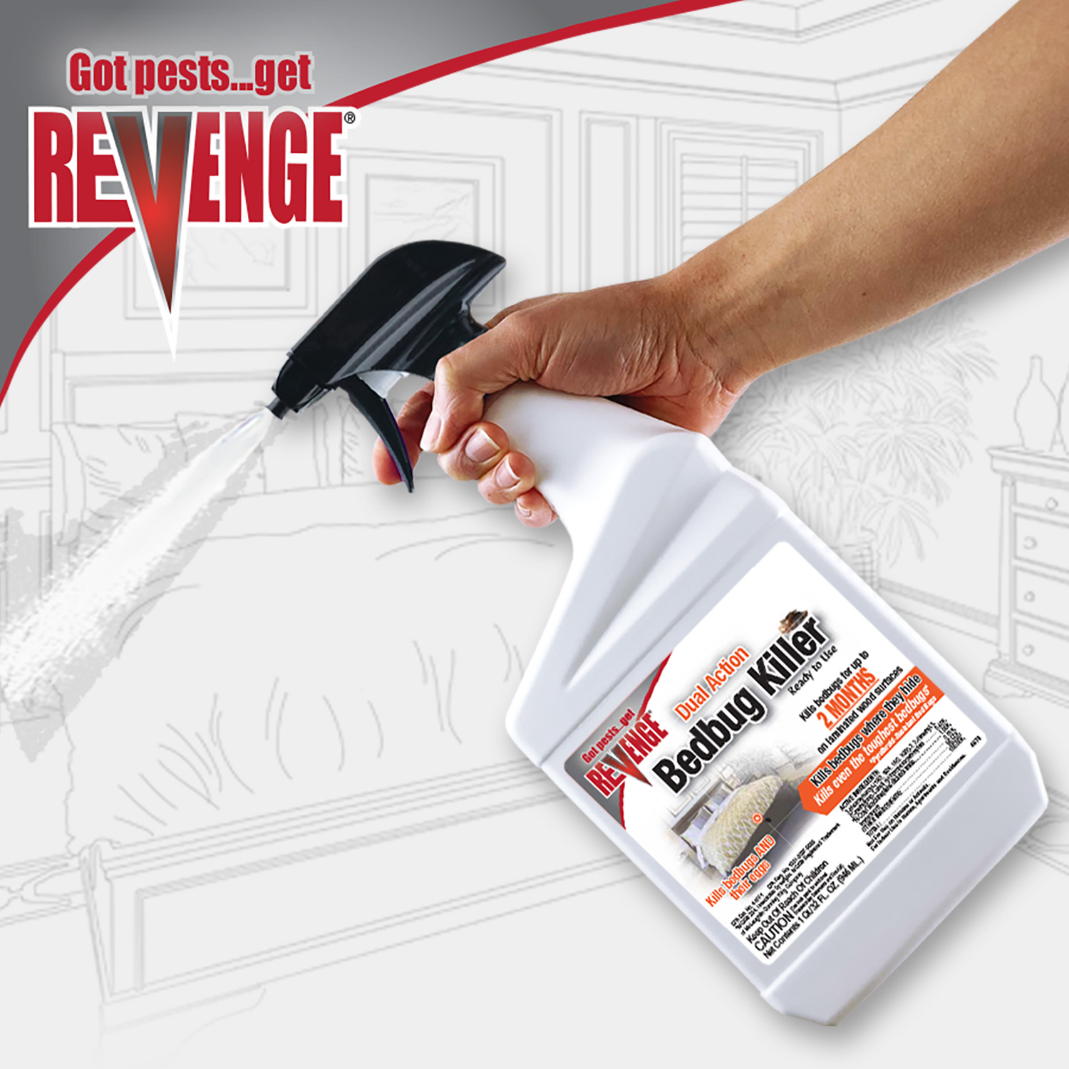 REVENGE Flea Fogger Aerosol