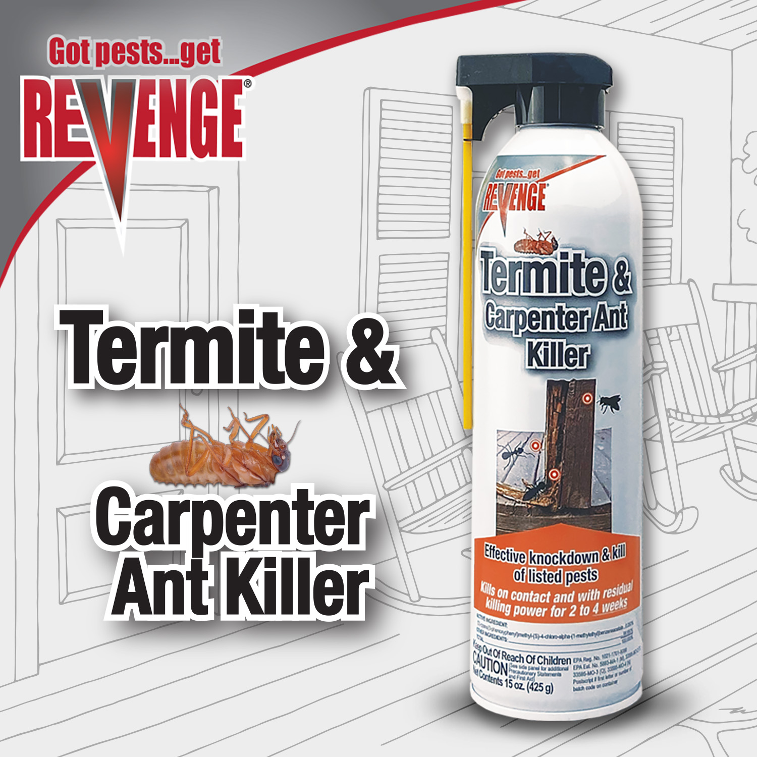 Revenge Termite & Carpenter Ant Aerosol