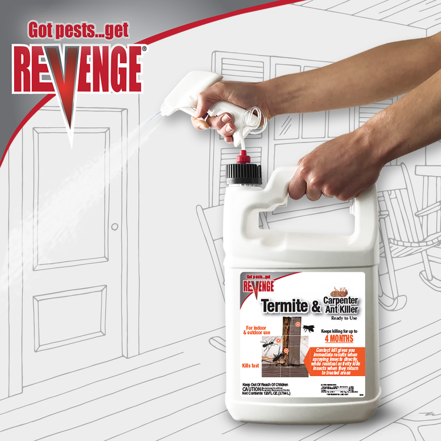 Revenge Termite & Carpenter Ant Ready-to-Use