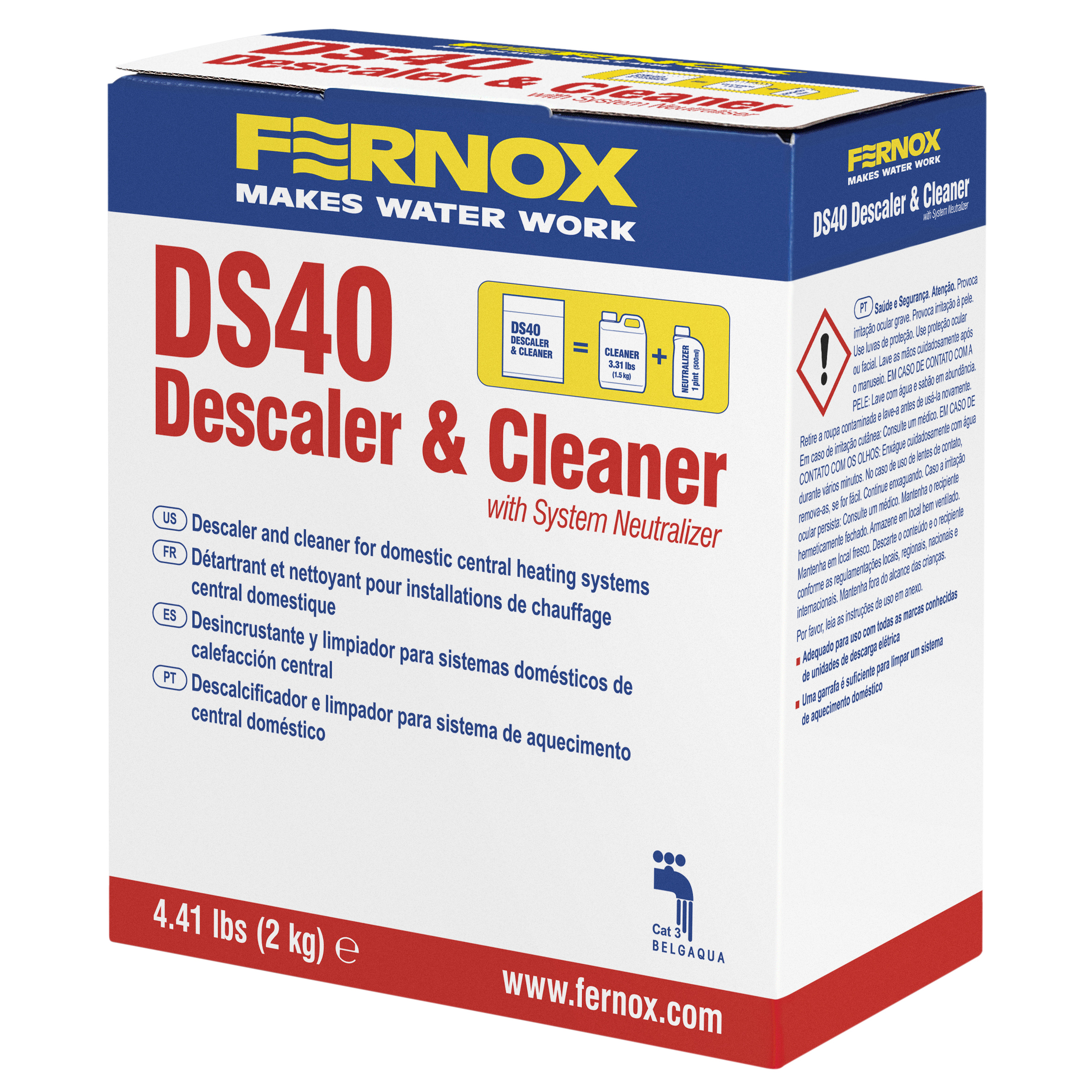 DS40 Descaler & Cleaner 4.41 lbs (2 Kg)