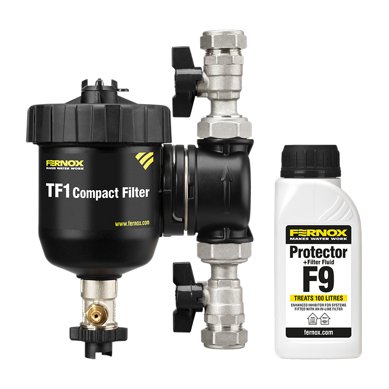 TF1 Compact Filter with Protector+ Filter Fluid F9