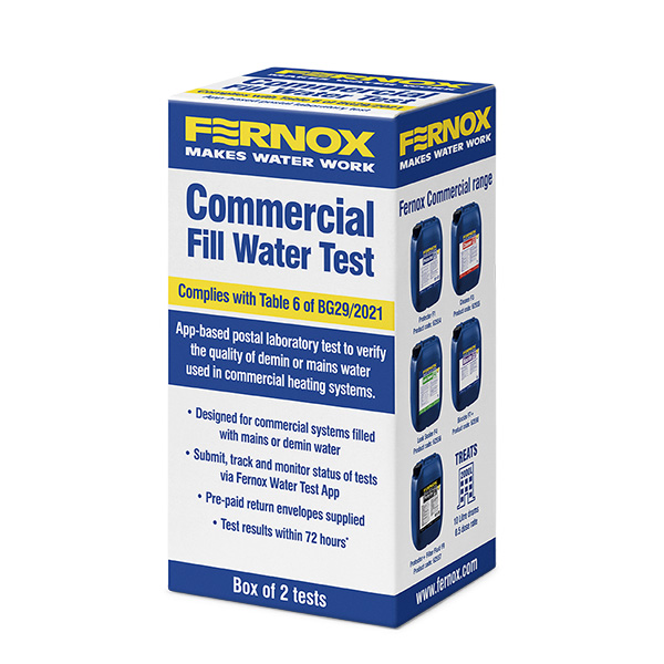 Commercial Fill Water Test