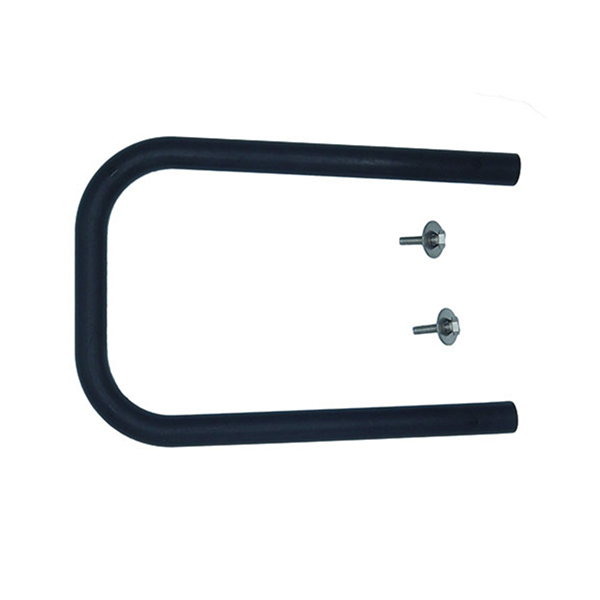 Black plastic carrying handle