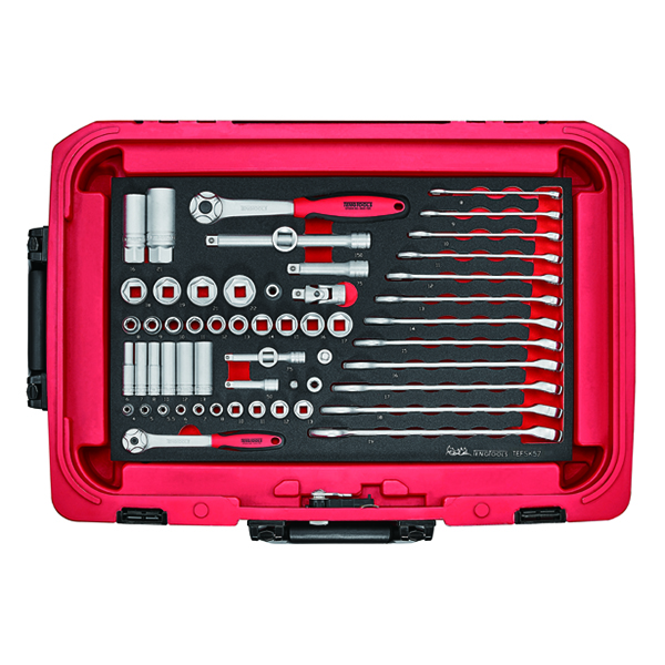TENG 57PCE SPANNER AND SOCKET SET (EVA)
