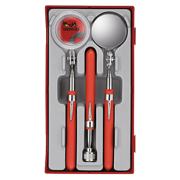 TENG 3PCE MAGNIFIER & MIRROR INSPECTION SET - TC-TRAY