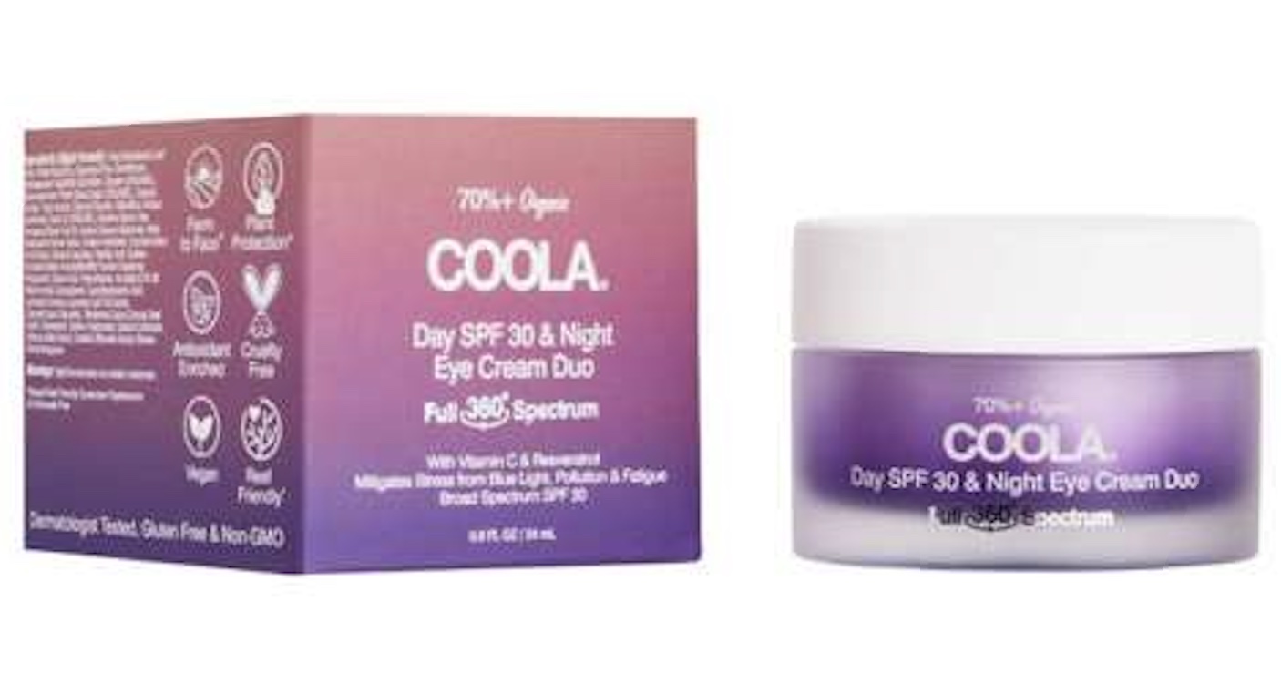 COOLA Full Spectrum 360° Day & Night Organic Eye Cream Duo