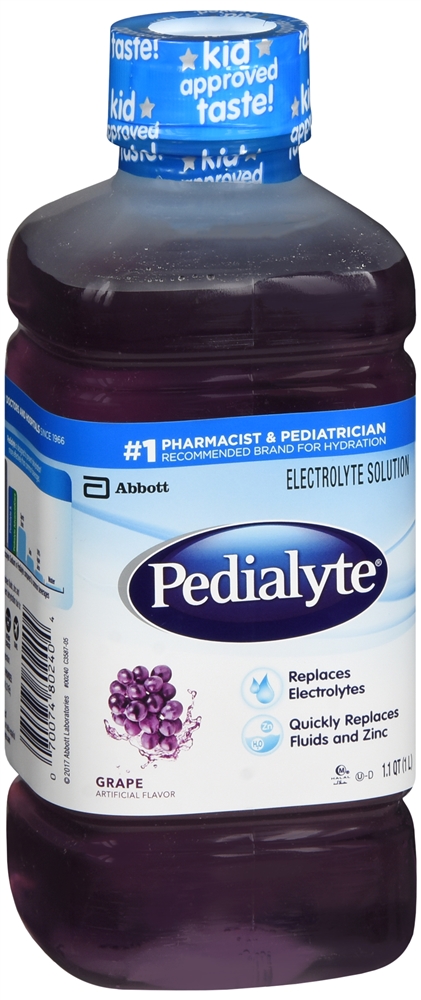 Pedialyte Electrolyte Solution, Grape - 33.8 fl oz | Optum Store