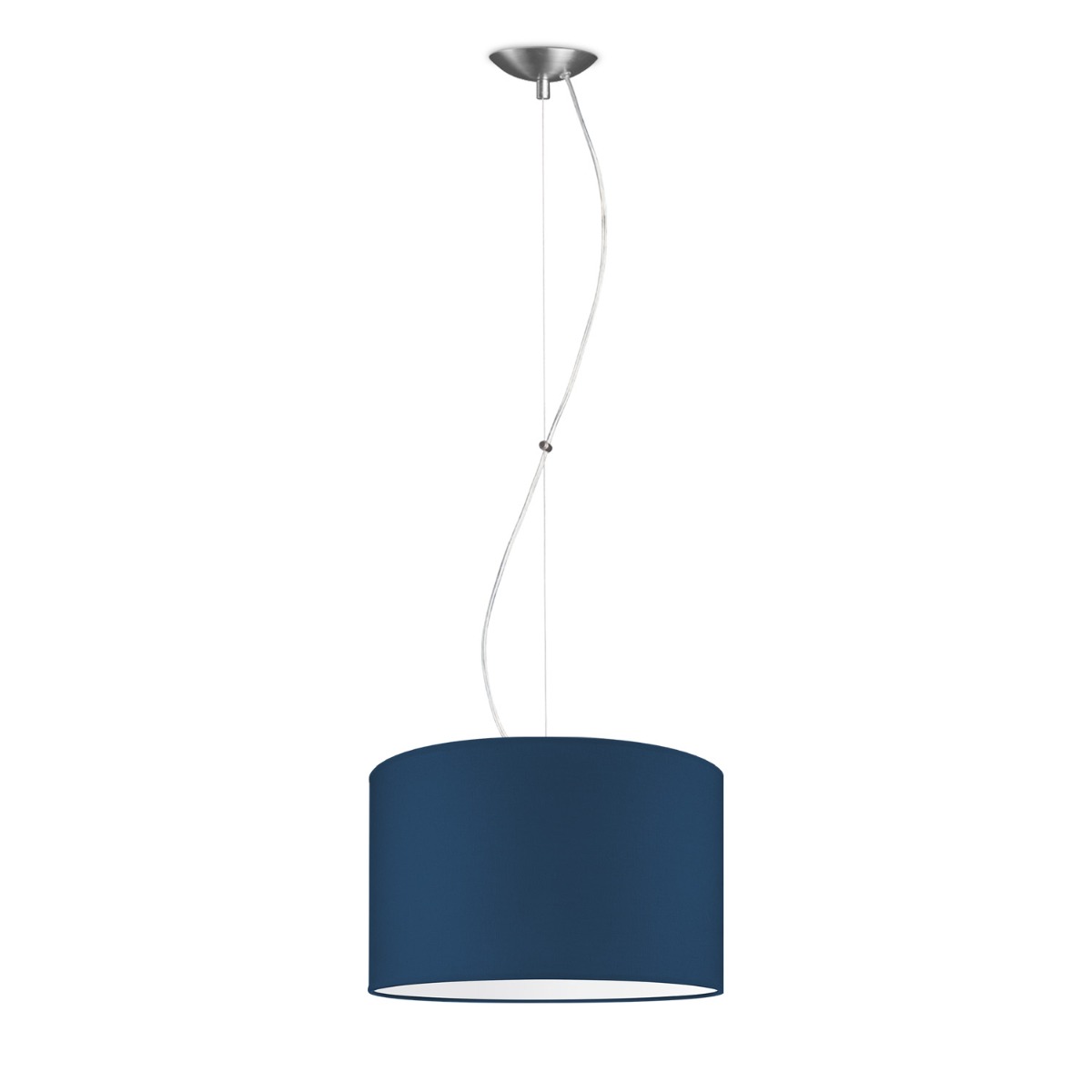 Image of hanglamp basic deluxe bling Ø 35 cm - blauw