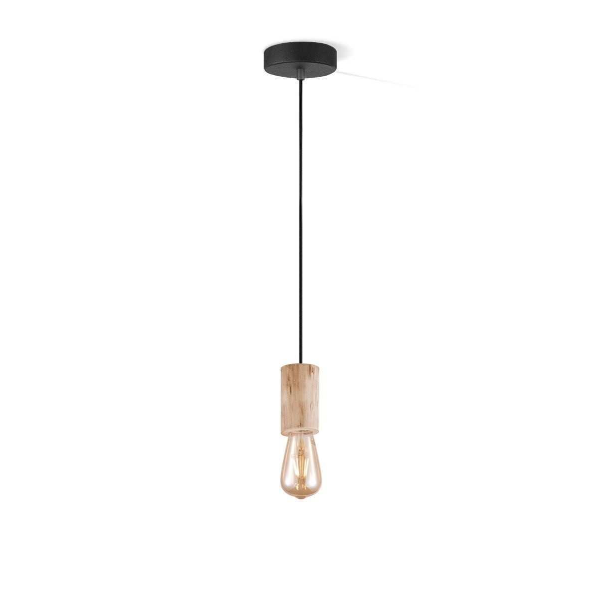 Image of Home sweet home hanglamp Billy small - houten tak