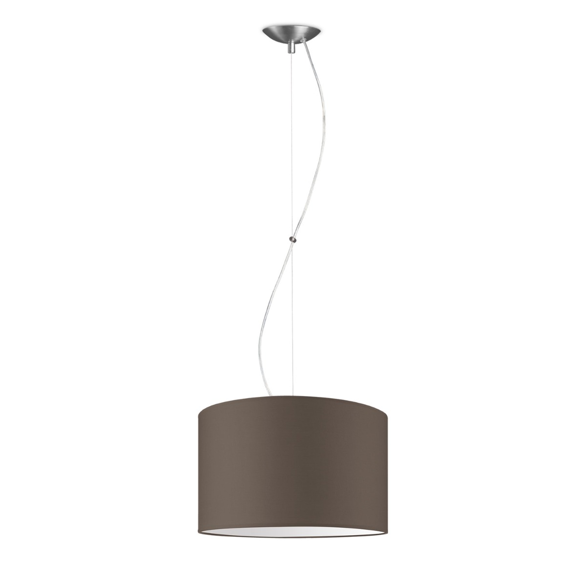 hanglamp basic deluxe bling Ø 35 cm - taupe